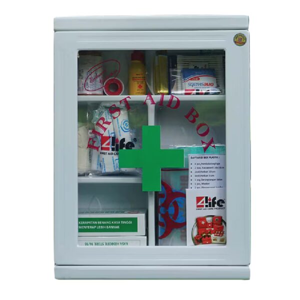 4Life First Aid Box Plastics (Kotak P3K) Type A White 1set