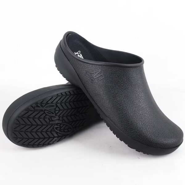 AP Boots Sepatu Clog AP Chef Warna Hitam