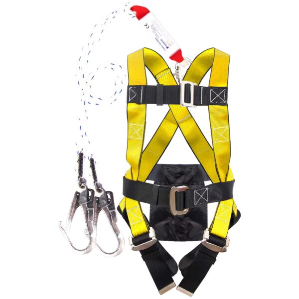 GOSAVE Full Body Harness Pro Absorber Double Big Hook
