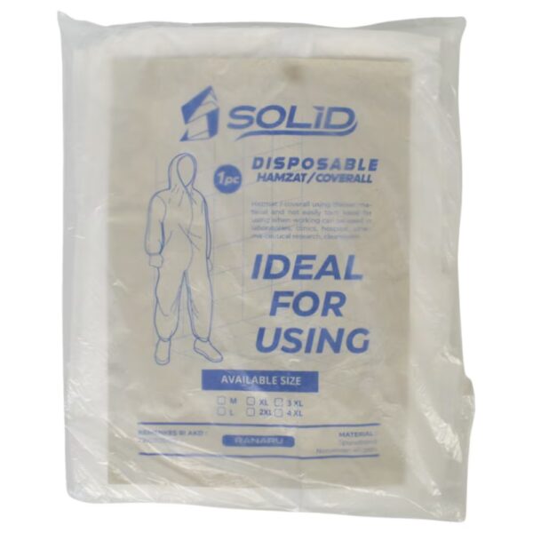 SOLID Disposable Hazmat Coverall